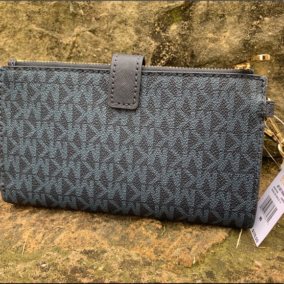 Michael Kors Admiral Double ZIP Wristlet NWT - Picture 2 of 6